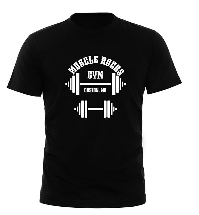 Black Round Neck T-Shirt for Men, Polyester Fabric, Gym, Running, Workout Wear, Half Sleeves with Stylish Front Print - Image 6