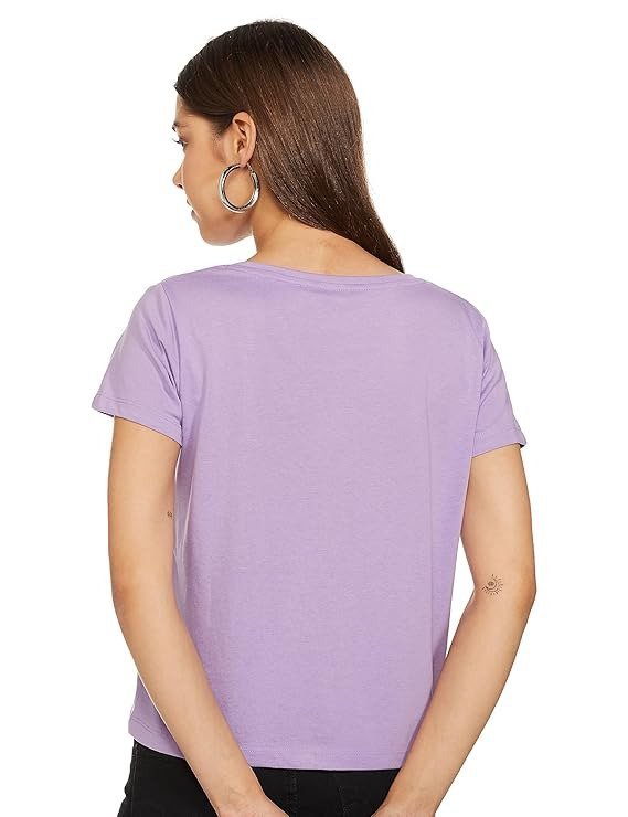 Women Solid T-Shirt - Image 4